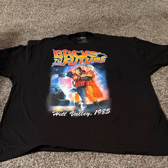 Hanes Other - Hanes Black 'Back to the Future' Graphic T-Shirt